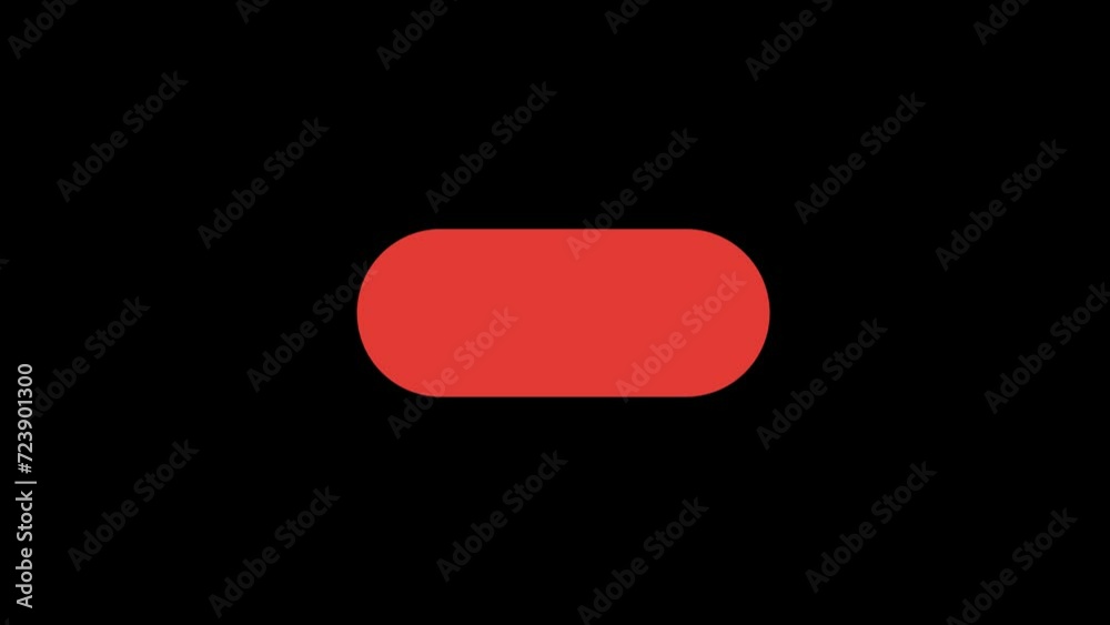 75 Percent button Animation with transparent background 75 Percent button Animation with transparent background