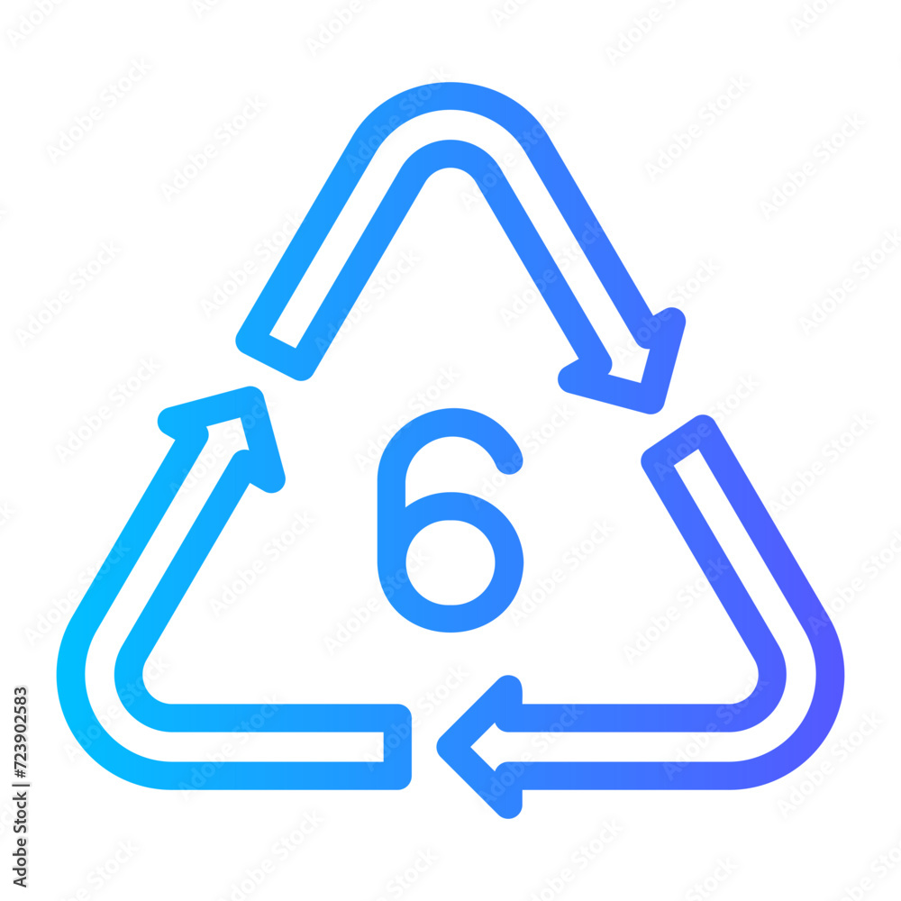 Polycarbonate gradient icon Polycarbonate gradient icon