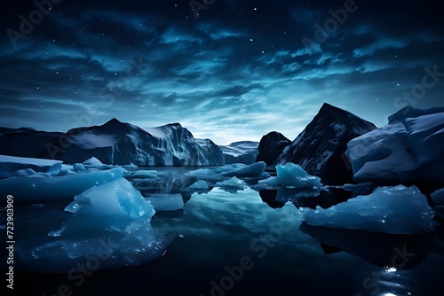 iceberg in polar regions