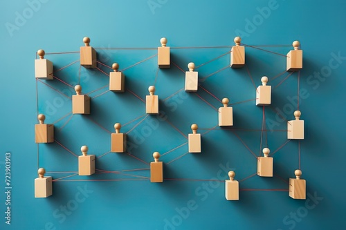 networking symbolic picture