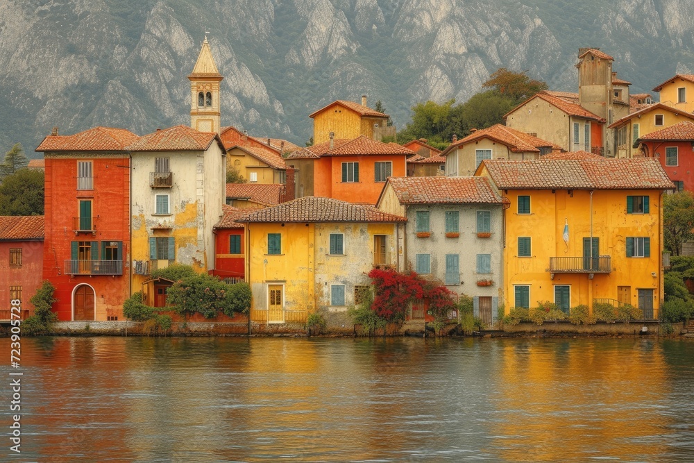 colorful_village_homes_by_the_lake_como_bay