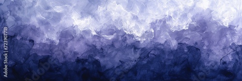 Ink on Paper Artwork in the Style of Crosshatching - White and Dark Purple Atmospheric Clouds stylized by Scratched Line Brushwork - Moody Ink Clouds Wallpaper created with Generative AI Technology photo