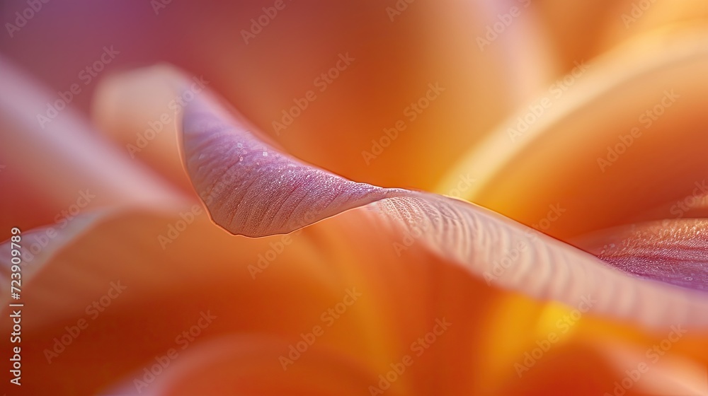A close-up view of a flower petal, Neutral Density Filters, 