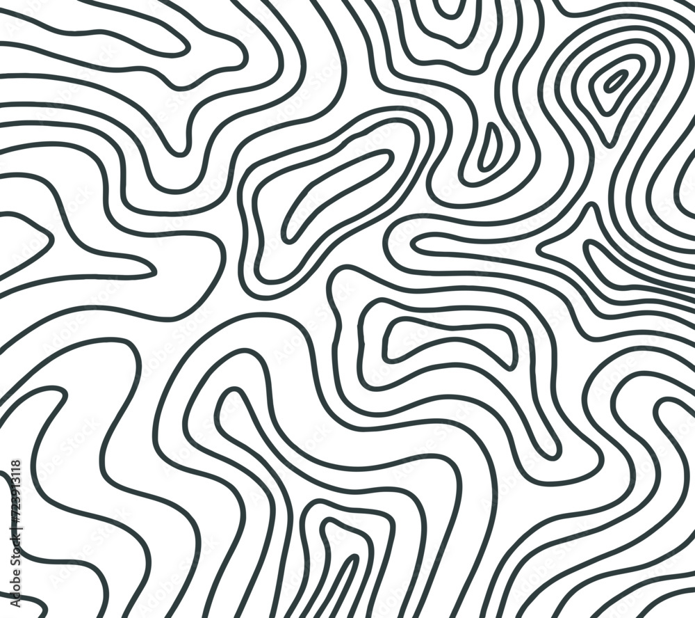 Topography Pattern Line Topography Pattern Line