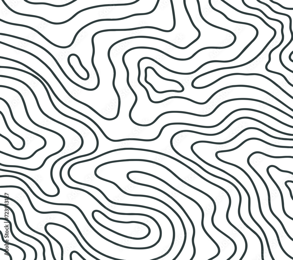 Topography Pattern Line