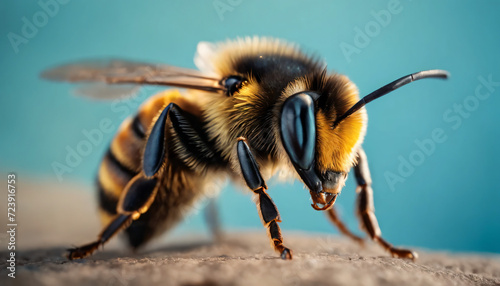 Portraif of a bee