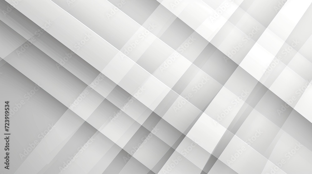 Gray and white diagonal line architecture geometry tech abstract subtle background vector  