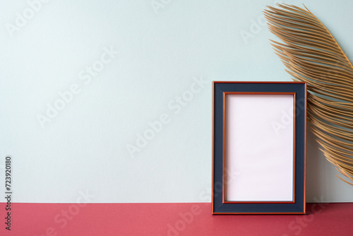 Obraz na płótnie frame on a wall w salonie