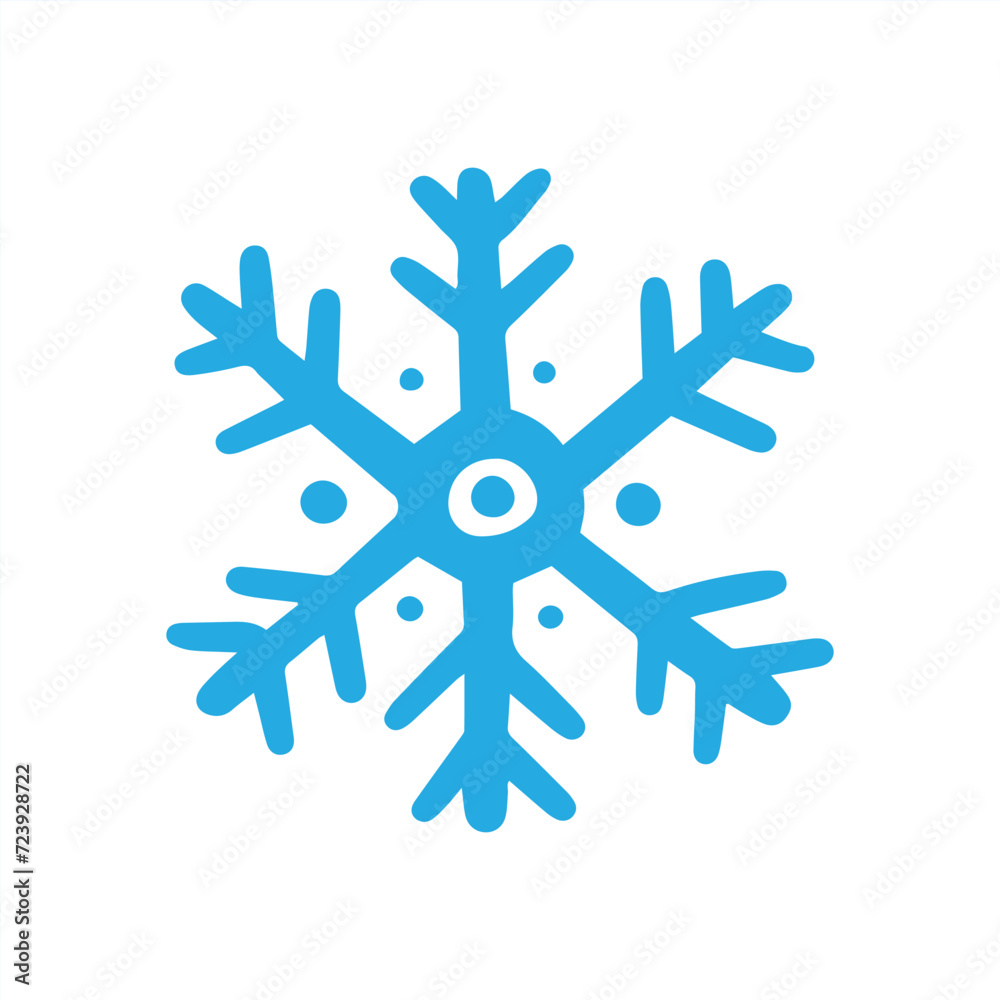 Snow snowflake symbol Snow snowflake symbol
