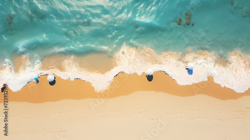 Wallpaper Mural Panoramic natural landscape of beautiful beach Torontodigital.ca