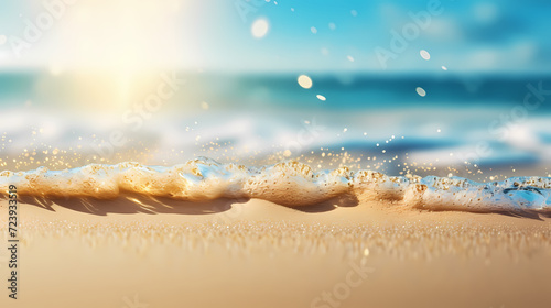 Wallpaper Mural Panoramic natural landscape of beautiful beach Torontodigital.ca