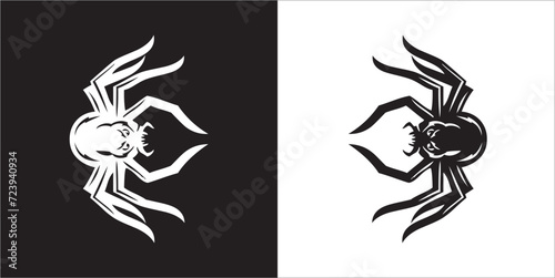 Illustration vector graphics of spider icon
