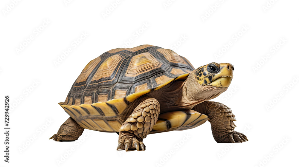 Obraz premium Turtle isolated on a transaprent background