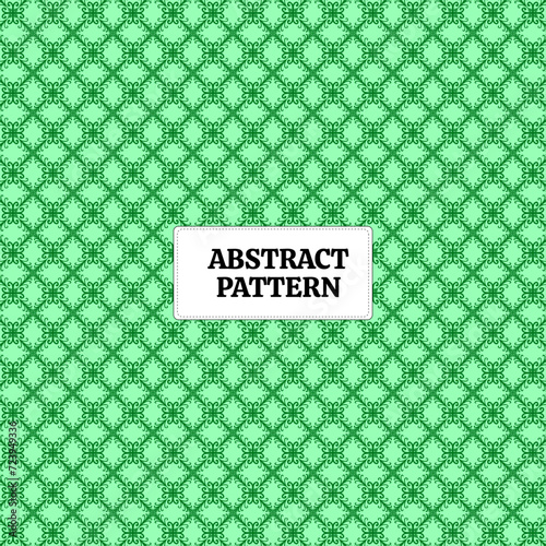 Green and black floral pattern suitable for fashion, wallpaper, and home decor designs. A versatile and stylish addition to any project.