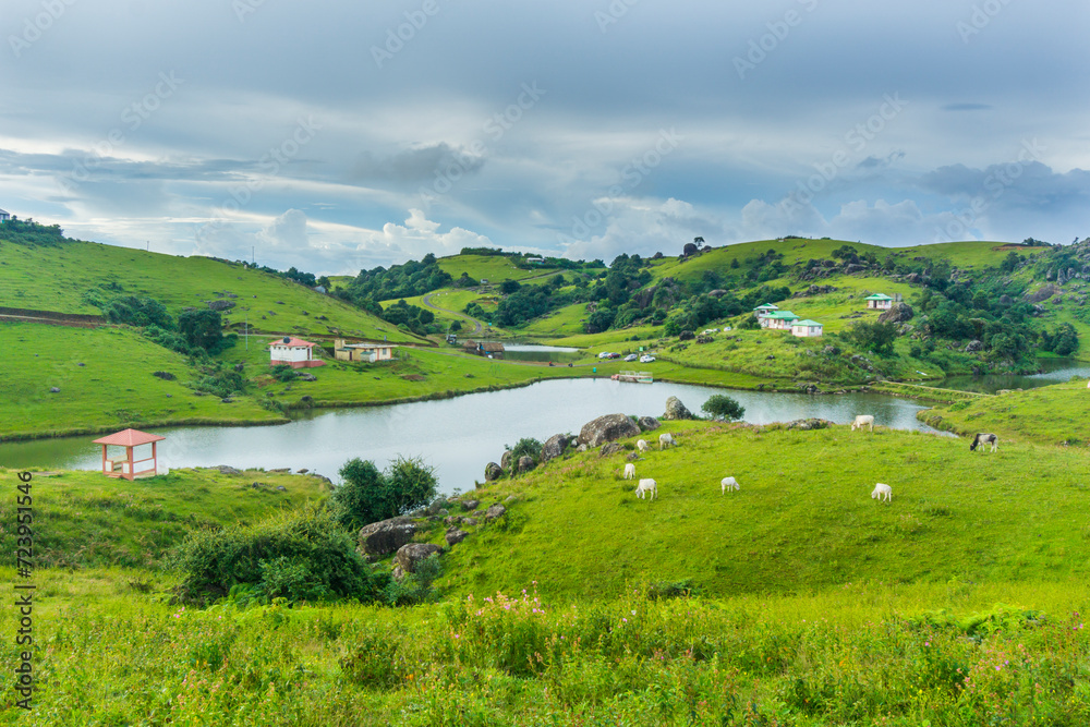Mawphanlur Lakes Atop of mountains in West Khasi Hills Meghalaya Mawphanlur Lakes Atop of mountains in West Khasi Hills Meghalaya