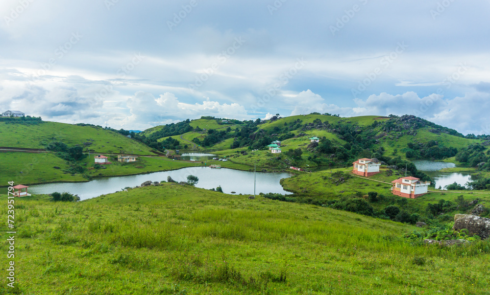 Mawphanlur Lakes Atop of mountains in West Khasi Hills Meghalaya