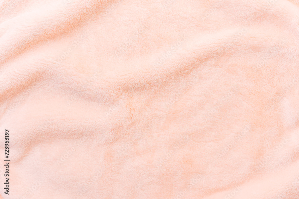 Background of soft pink fleece close up. Background of soft pink fleece close up.