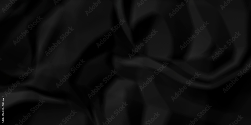 Dark black paper crumpled texture. black fabric crushed textured crumpled. Black wrinkly backdrop paper background. panorama grunge wrinkly paper texture background, crumpled pattern texture. Dark black paper crumpled texture. black fabric crushed textured crumpled. Black wrinkly backdrop paper background. panorama grunge wrinkly paper texture background, crumpled pattern texture.