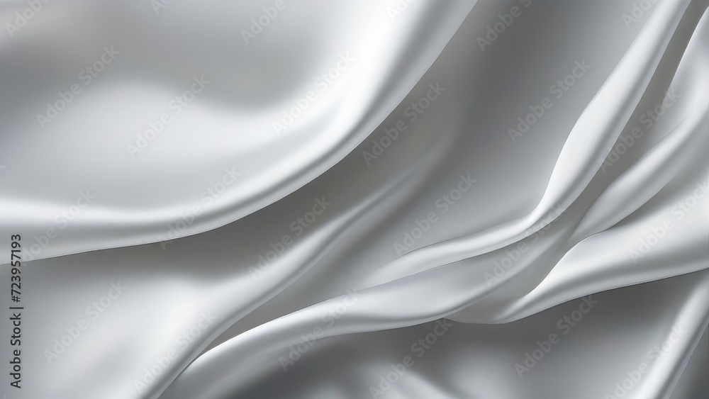 White gray satin texture that is white silver fabric silk panorama background with beautiful soft blur pattern natural White gray satin texture that is white silver fabric silk panorama background with beautiful soft blur pattern natural