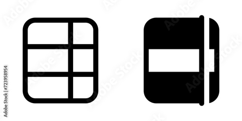 Editable journal, table, diary vector icon. Part of a big icon set family. Perfect for web and app interfaces, presentations, infographics, etc