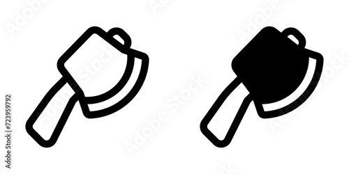 Editable axe vector icon. Part of a big icon set family. Perfect for web and app interfaces, presentations, infographics, etc