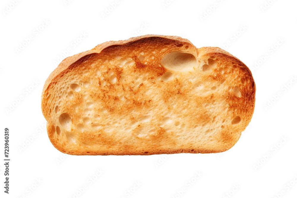 isolated illustration of bread slice. Created with Generative AI isolated illustration of bread slice. Created with Generative AI