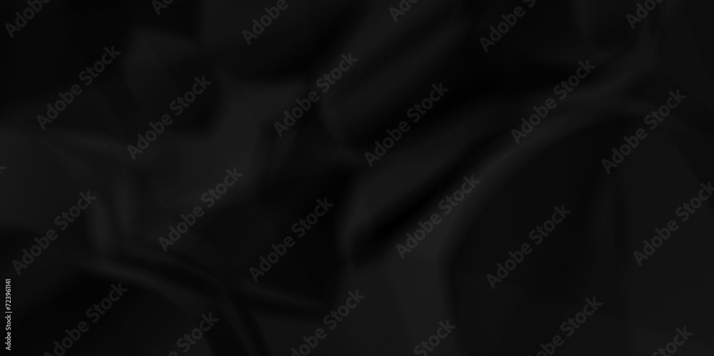 Dark crumple black fabric paper wrinkled poster template ,blank glued creased paper texture background. black paper crumpled backdrop background. used for cardboard and clarkboard. Dark crumple black fabric paper wrinkled poster template ,blank glued creased paper texture background. black paper crumpled backdrop background. used for cardboard and clarkboard.