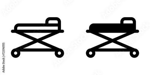 Editable stretcher vector icon. Part of a big icon set family. Perfect for web and app interfaces, presentations, infographics, etc