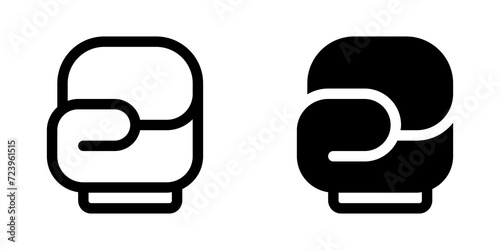 Editable boxing gloves vector icon. Part of a big icon set family. Perfect for web and app interfaces, presentations, infographics, etc