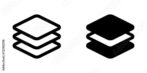 Editable layers vector icon. Part of a big icon set family. Perfect for web and app interfaces, presentations, infographics, etc