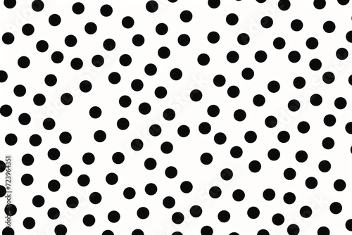 Graphic resources. Abstract and minimalist background design with copy space made of dots. Black and white image. Three dimensional and surreal style