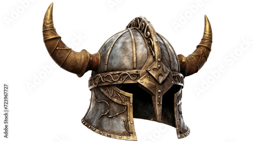 Viking Helmet. Isolated on a white background png like photo