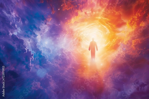 Radiant image of the beatific vision Showcasing the soul's ultimate fulfillment