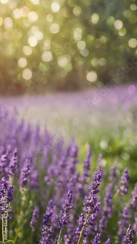 lavender in the field