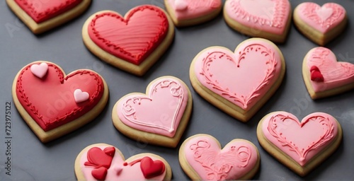heart shaped candies