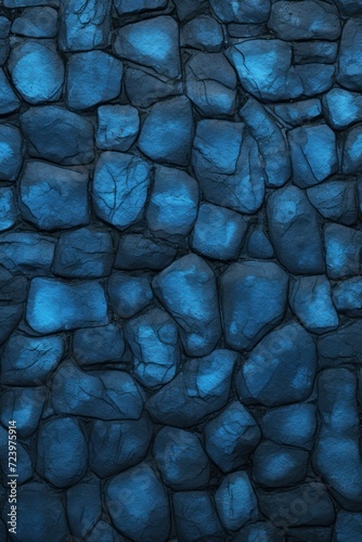 azure wallpaper for seamless cobblestone wall or road background