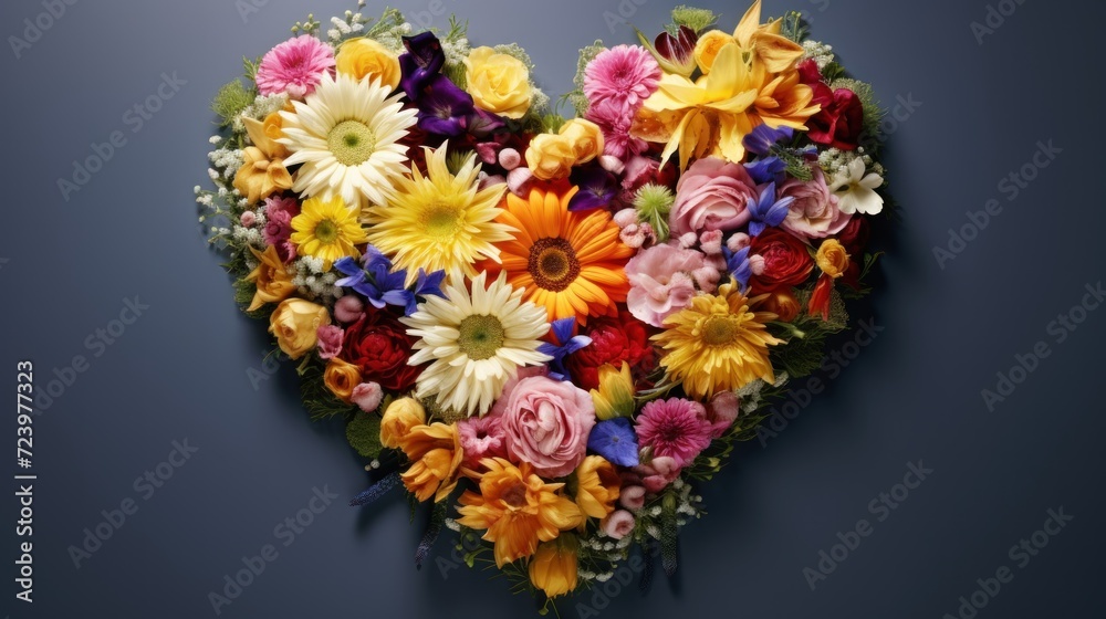 hearts on the pastel UHD Wallpaper hearts on the pastel UHD Wallpaper