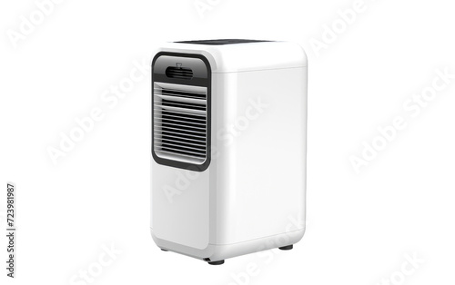 Portable AC, Airo Comfort Portable Air Conditioner Standing AC isolated on Transparent background.