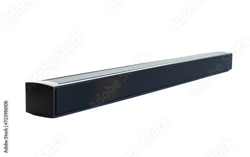 Bluetooth Sound bar for TV, Bluetooth speakers isolated on Transparent background.