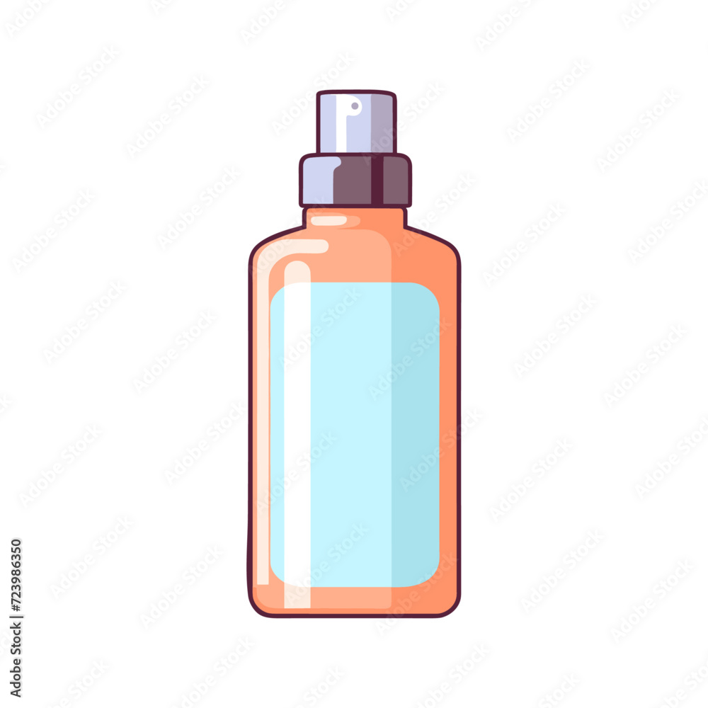 Vector bottle for cosmetic ad.
Cartoon flat style cosmetic aerosol, deodorant or sprayer clear bottle package mockups isolated on white. trendy design Vector bottle for cosmetic ad.
Cartoon flat style cosmetic aerosol, deodorant or sprayer clear bottle package mockups isolated on white. trendy design