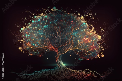 Magic Tree of Life Generative AI