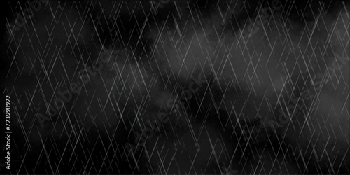 Black White Cloud Smoke Interior Design Illustration