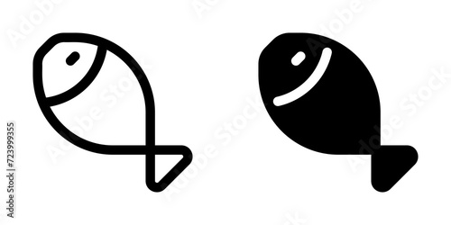 Editable fish, seafood vector icon. Part of a big icon set family. Perfect for web and app interfaces, presentations, infographics, etc