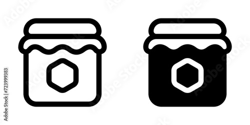 Editable honey jar vector icon. Part of a big icon set family. Perfect for web and app interfaces, presentations, infographics, etc