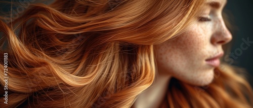 A Glimpse of Beauty, The Red-Haired Muse, A Whisper of Hair, The Enigma of Red Locks.