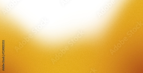 gold yellow orange , color gradient rough abstract background shine bright light and glow , grainy noise grungy texture on transparent background photo