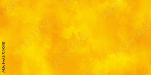 Abstract gold paper Background texture,yellow orange watercolor with gradation feels simplicity and fervor.watercolor hand painted yellow watercolor background.Cement orange background,