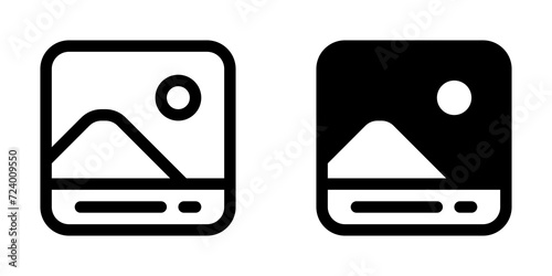 Editable photo printout vector icon. Part of a big icon set family. Perfect for web and app interfaces, presentations, infographics, etc