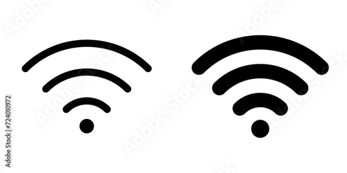 Editable vector wifi access signal icon. Part of a big icon set family. Perfect for web and app interfaces, presentations, infographics, etc