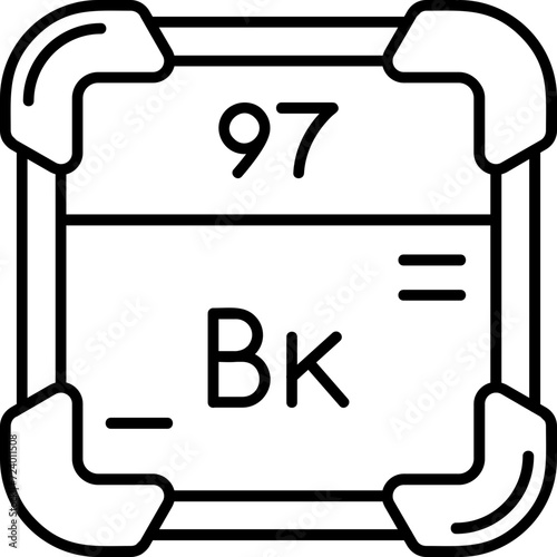 Berkelium Icon